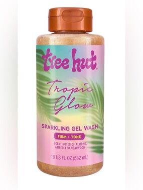 Tree Hut Tropic Glow Sparkling Gel Wash - Smells Like You’re On The Beach ❤️🐣